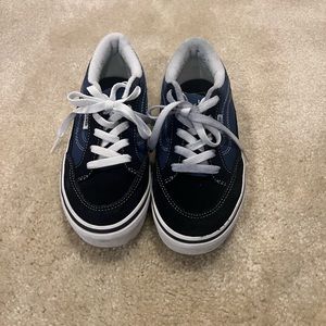Vans kids shoes blue